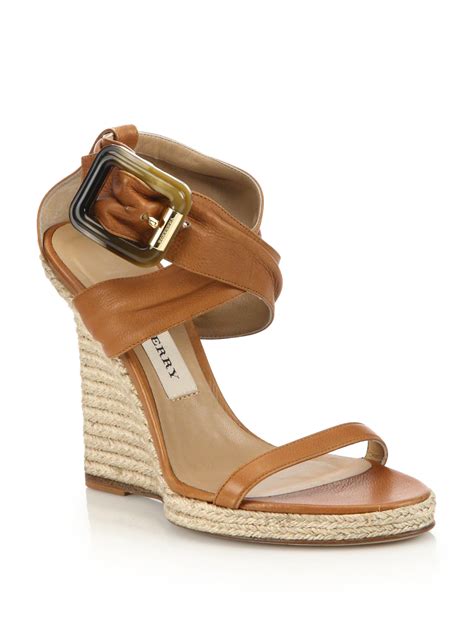 burberry espadrille sandals|burberry espadrilles women's.